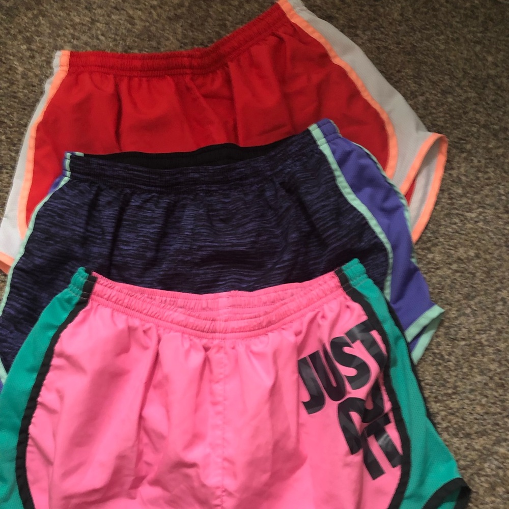 3 pairs of Nike shorts